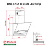 Витяжка декоративна похила Perfelli DNS 6733 B 1100 BL/I LED Strip - зображення 8