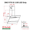 Витяжка декоративна похила Perfelli DNS 9793 B 1100 BL LED Strip - зображення 8