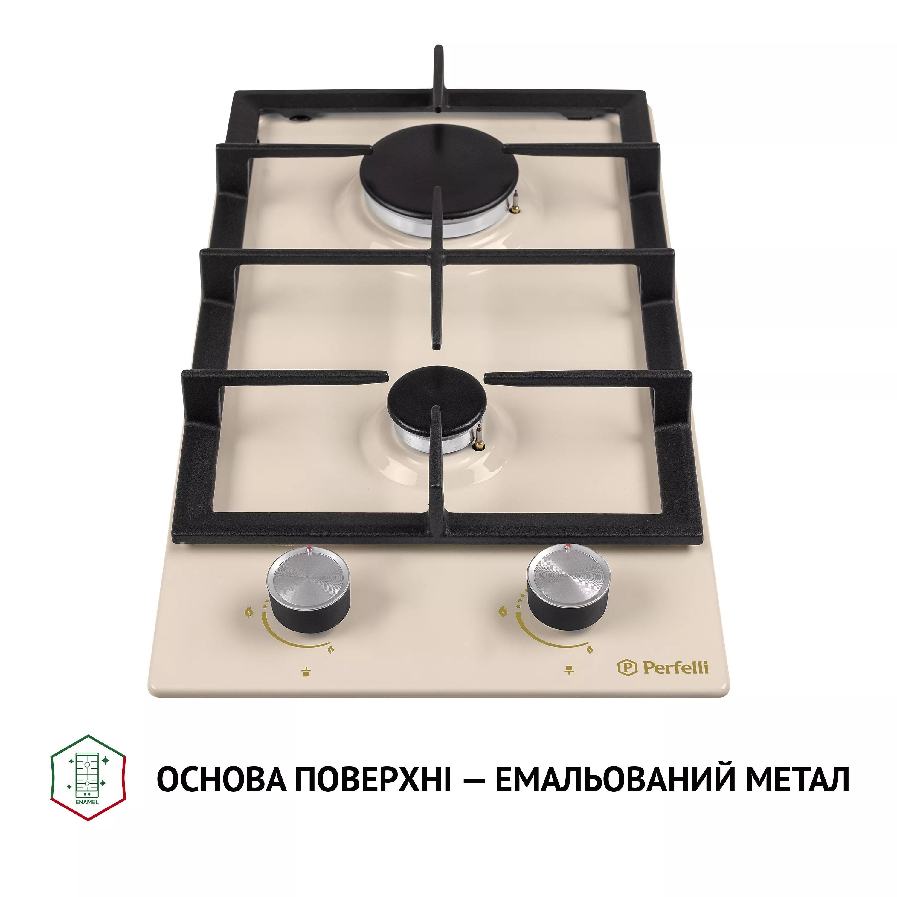 Perfelli 5902767159807 - зображення 2 Варочная поверхность газовая Domino Perfelli HGM 31424 IV - зображення 2