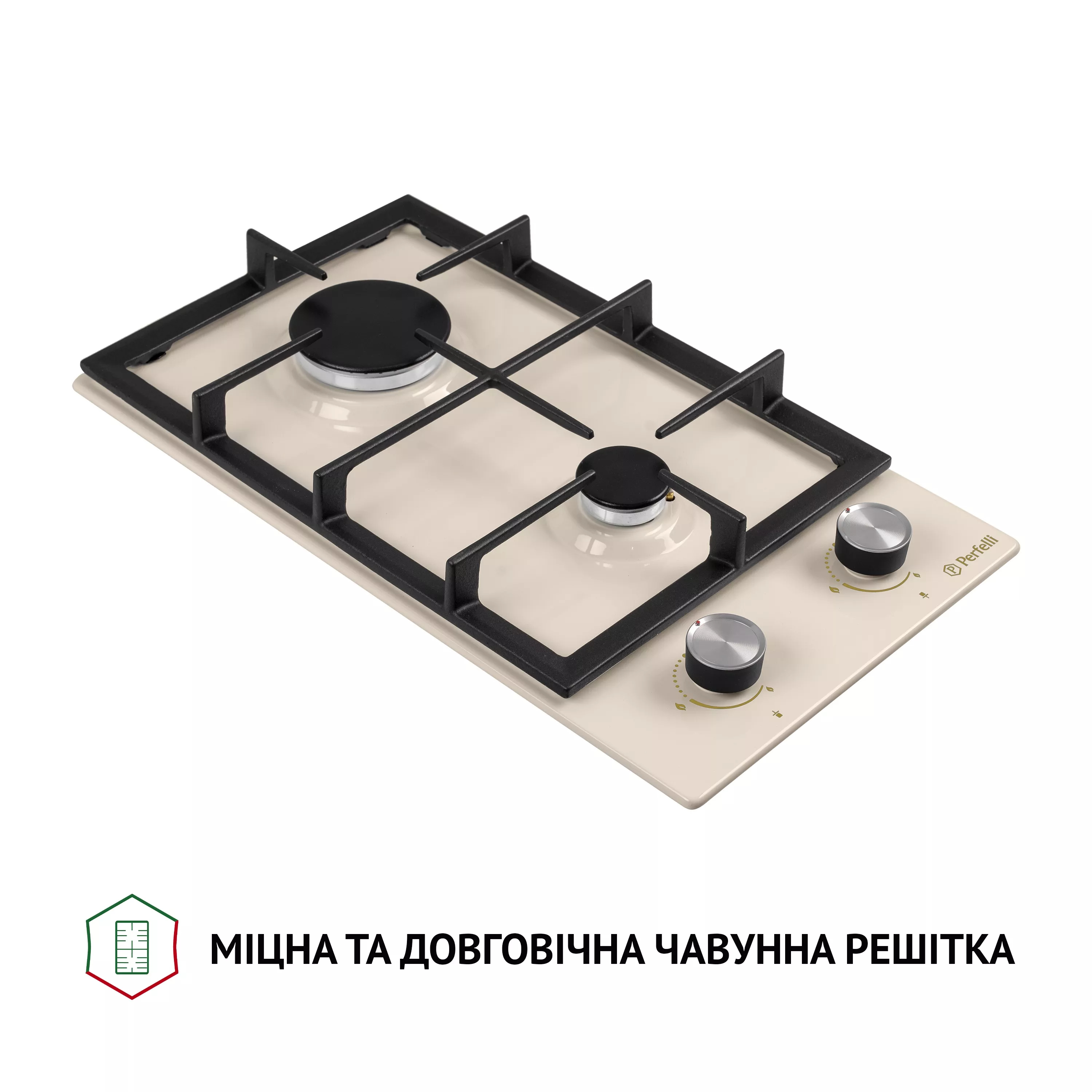 Perfelli 5902767159807 - зображення 3 Варочная поверхность газовая Domino Perfelli HGM 31424 IV - зображення 3