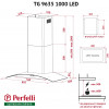 Витяжка декоративна зі склом Perfelli TG 9635 I 1000 LED - зображення 12