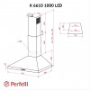 Витяжка купольна Perfelli K 6610 WH 1000 LED - зображення 11