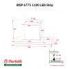 Витяжка повновбудована Perfelli BISP 6773 BL 1100 LED Strip - зображення 12