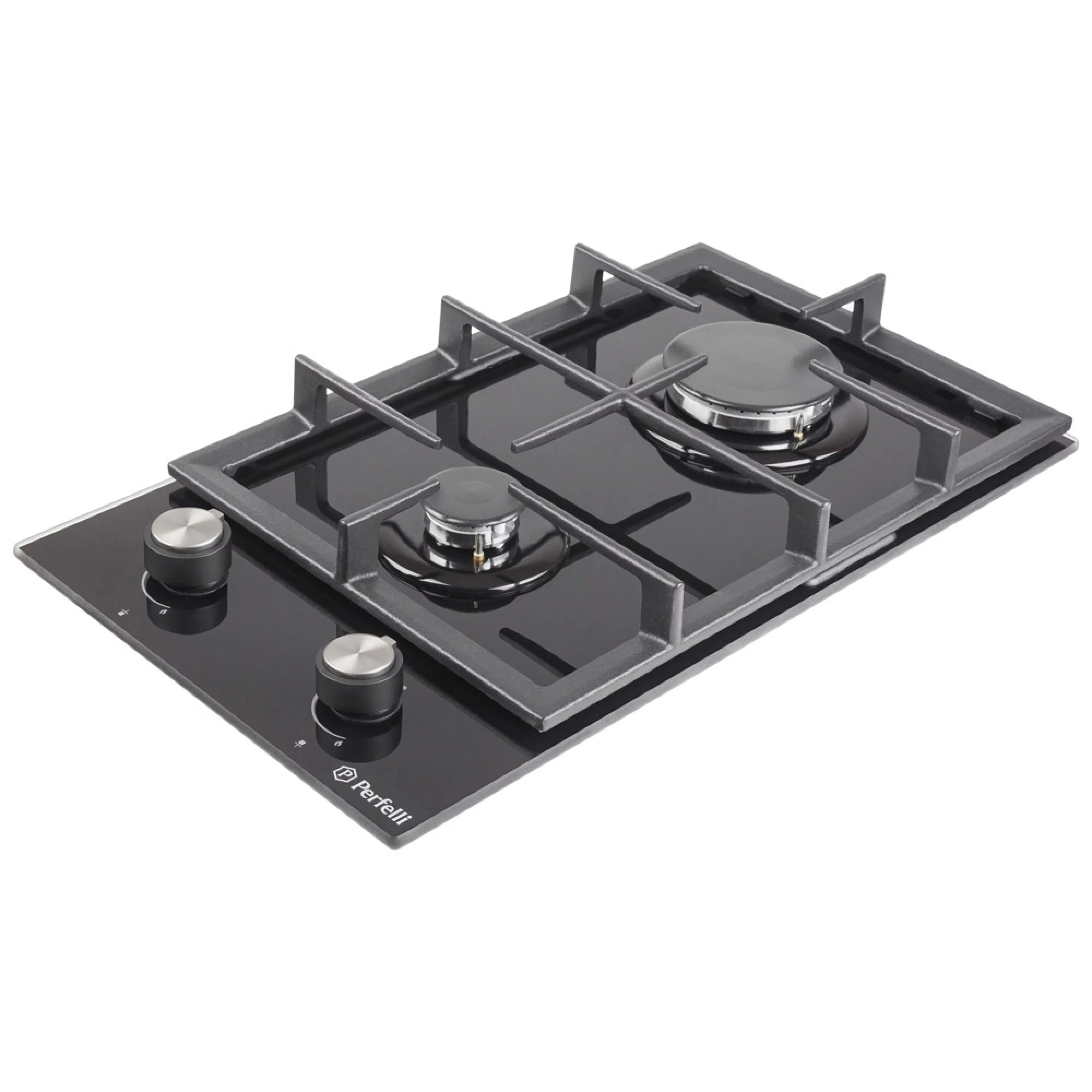 Поверхность газовая Domino на стекле Perfelli HGG 31424 BL - зображення 3
