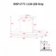 Вытяжка полновстраиваемая Perfelli BISP 6773 WH 1100 LED Strip - зображення 12