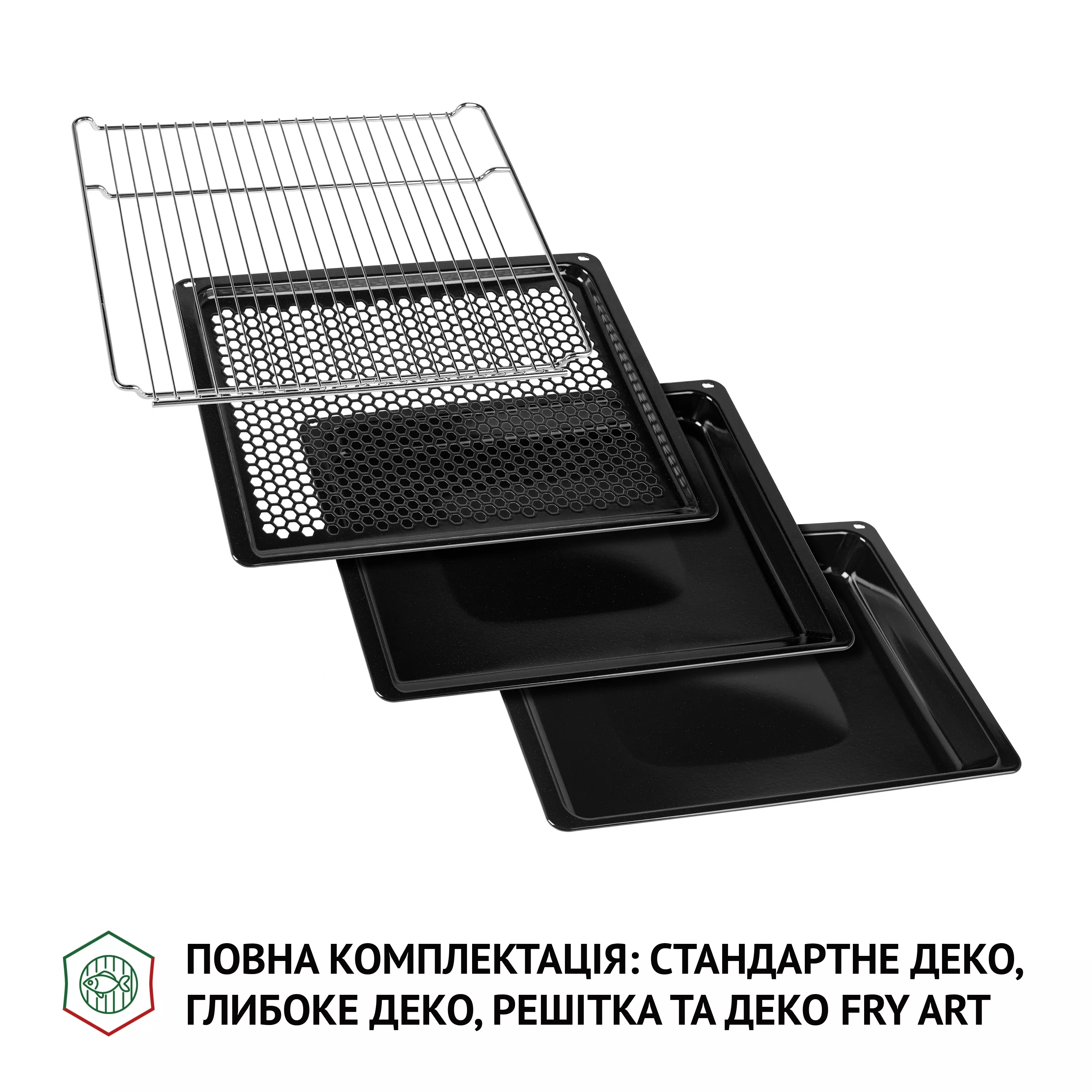 Духова шафа електрична Perfelli DIAMOND 6D10NS NERO - зображення 19
