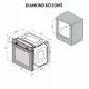 Духова шафа електрична Perfelli DIAMOND 6D10NS NERO - зображення 22