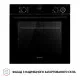 Духова шафа електрична Perfelli DIAMOND 6D10NS NERO - зображення 6