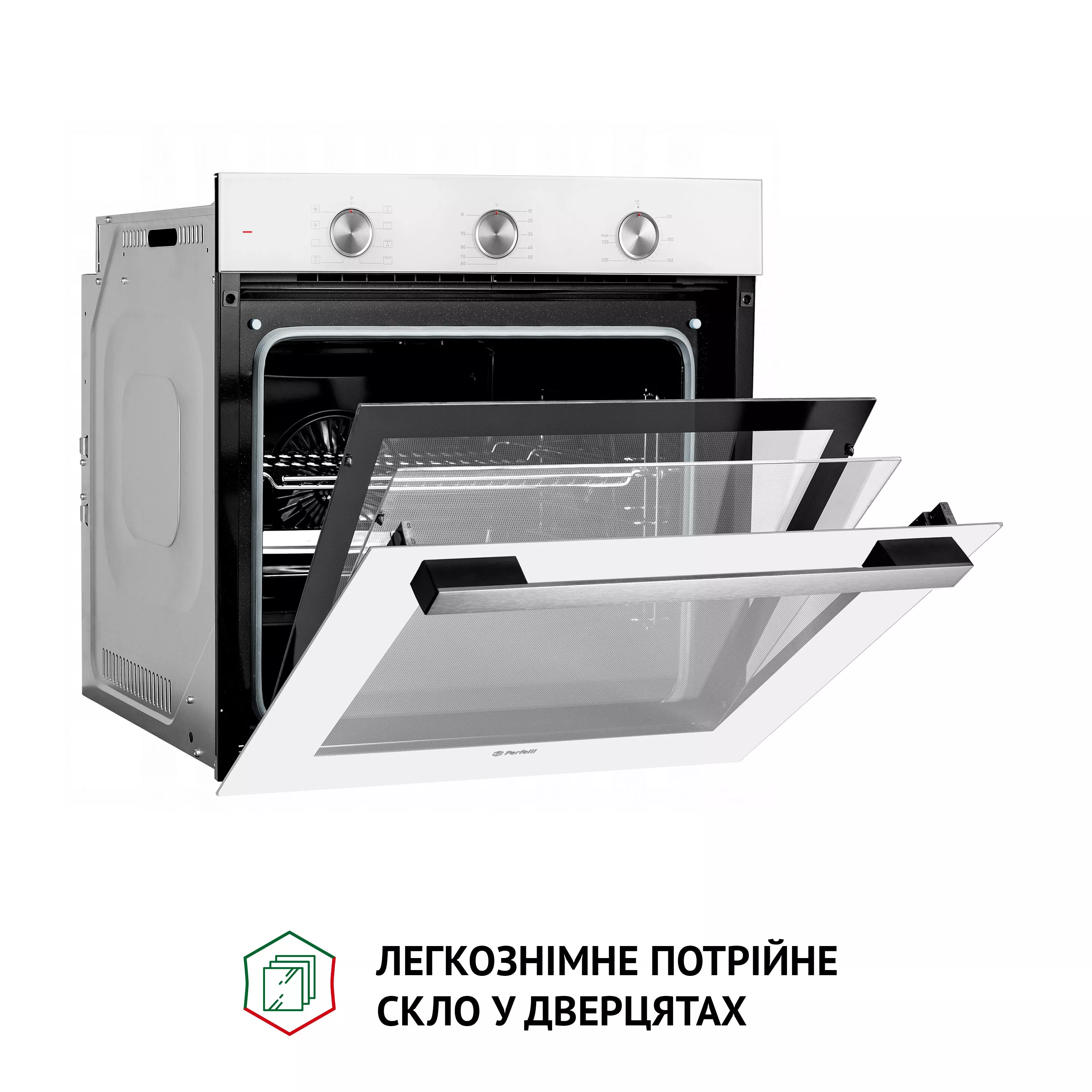 Духовой шкаф электрический Perfelli DIAMOND 6M8L BIANCO - зображення 4