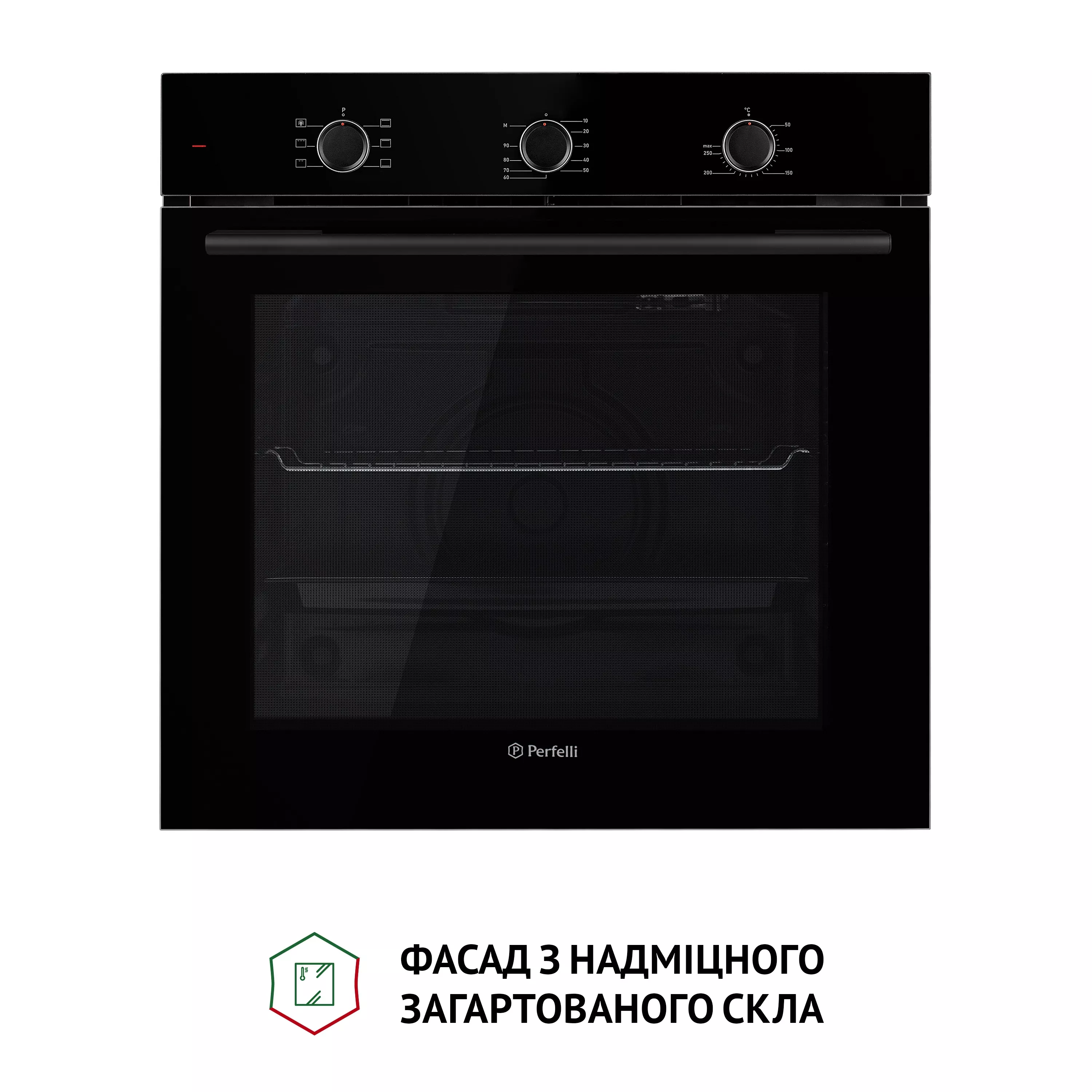Духовой шкаф электрический Perfelli PERLA 6M6 NERO - зображення 3