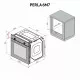 Духова шафа електрична Perfelli PERLA 6M7 INOX - зображення 15