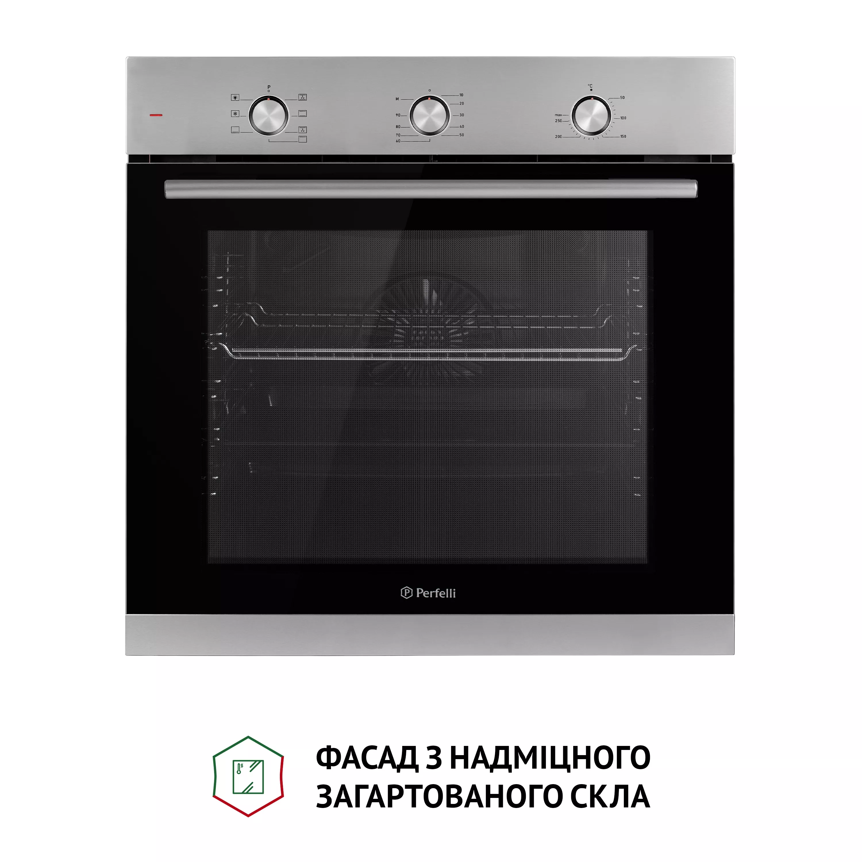 Духова шафа електрична Perfelli PERLA 6M7 INOX - зображення 3