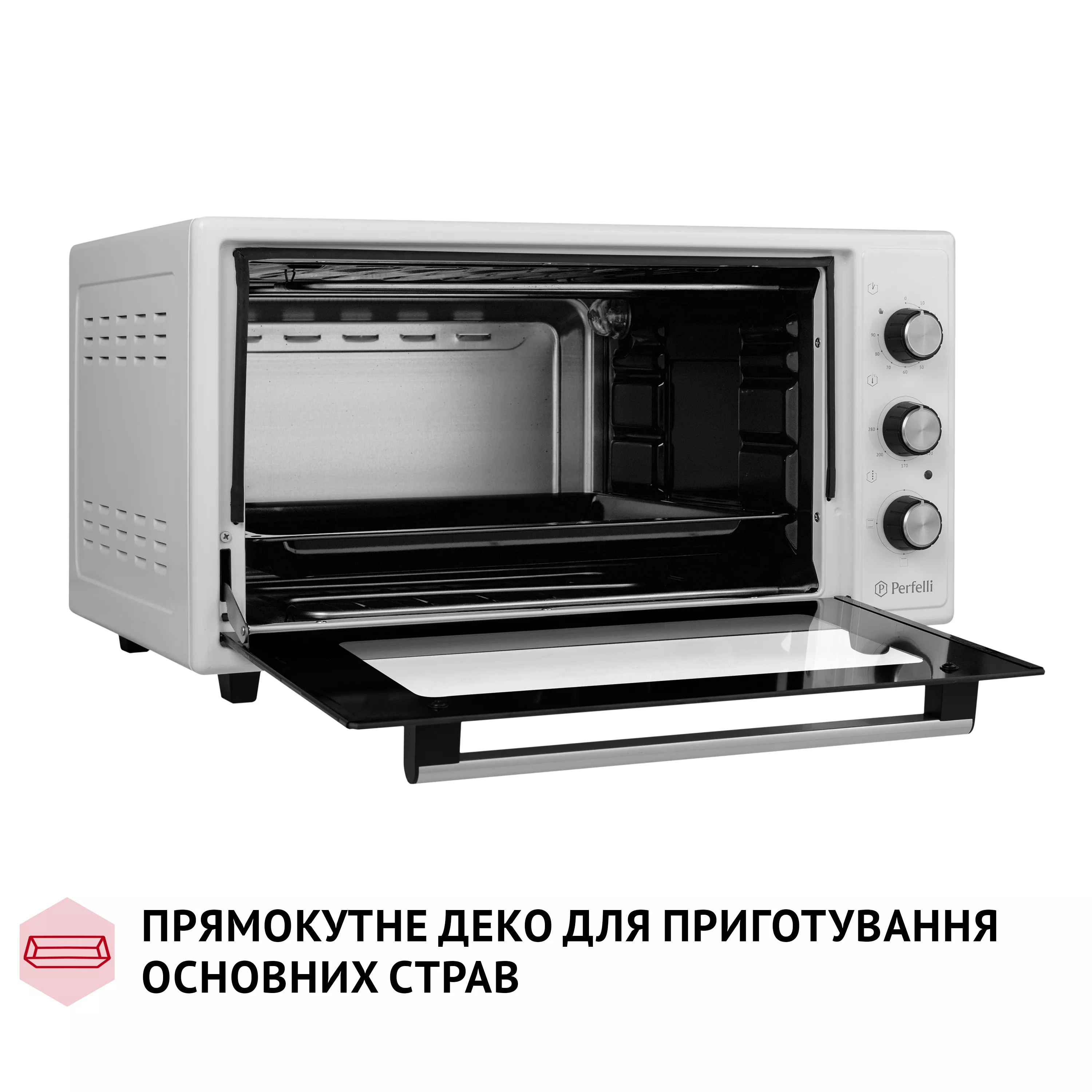 Электрическая печь Perfelli CLASSIC 48 WHITE - зображення 12