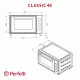 Электрическая печь Perfelli CLASSIC 48 WHITE - зображення 20