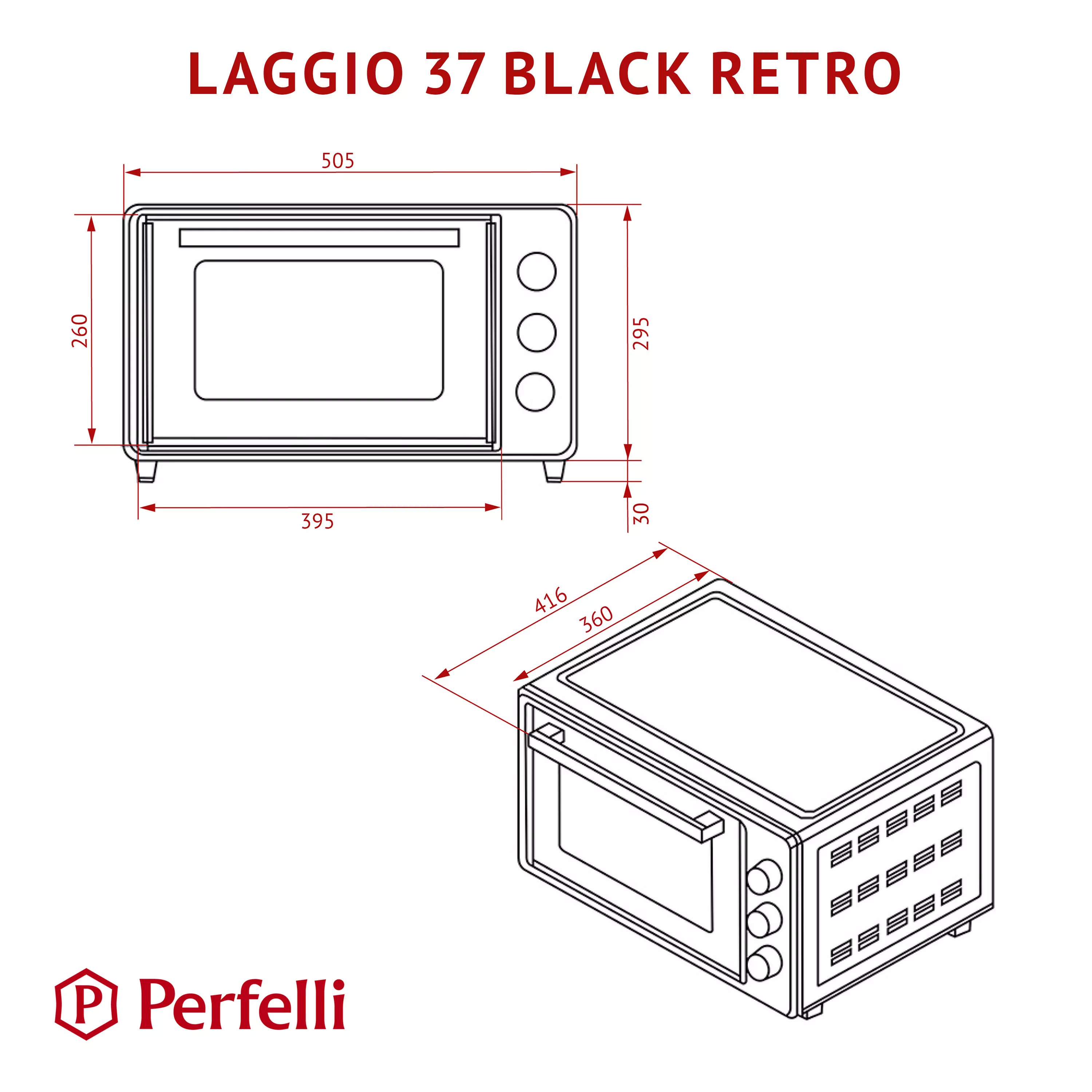 Perfelli LAGGIO 37 BLACK RETRO - зображення 22