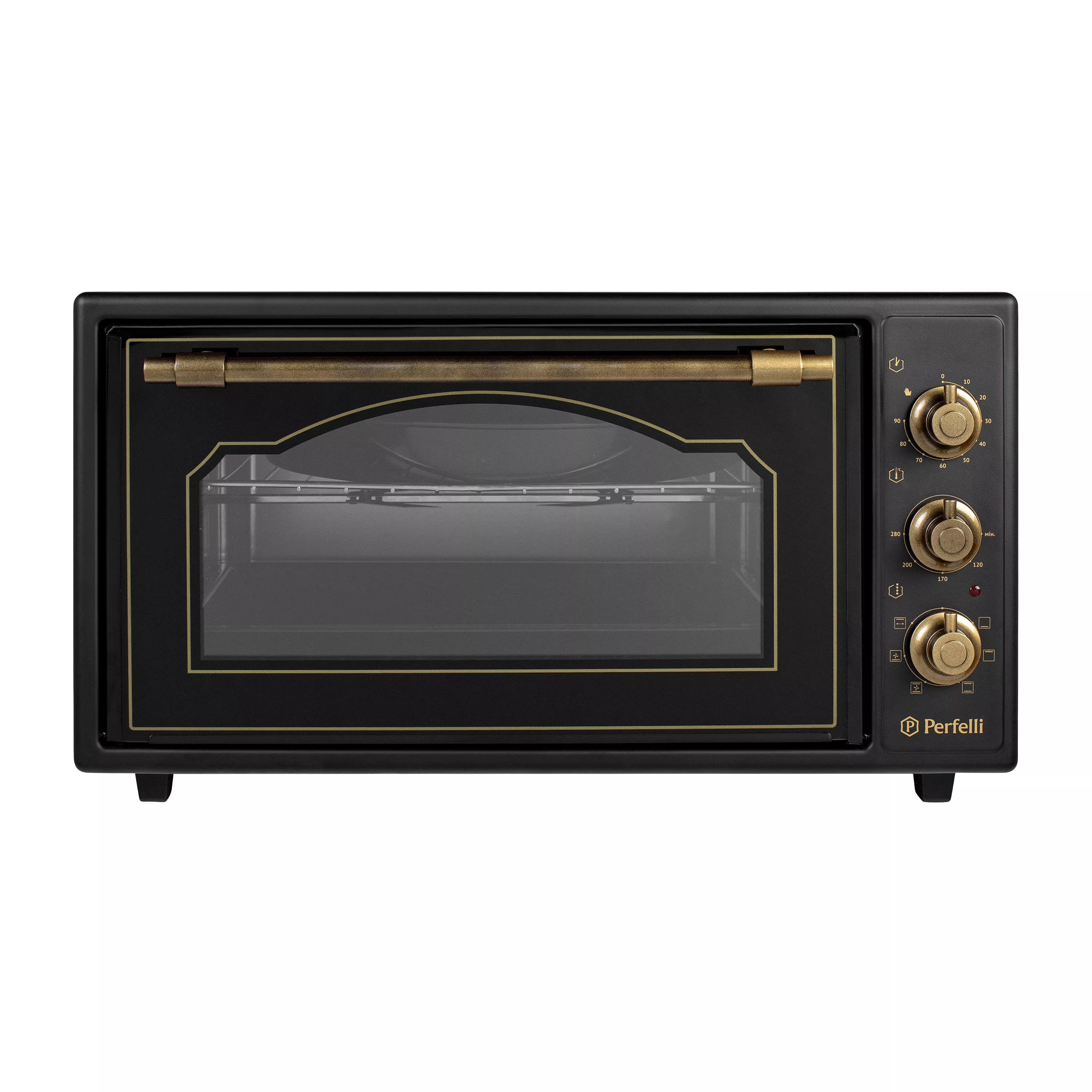 Електрична піч Perfelli LAGGIO 48 BLACK RETRO - зображення 1