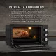 Електрична піч Perfelli SIERRA 48 BLACK - зображення 5