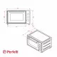 Perfelli 5905563500149 - зображення 21 Электрическая печь Perfelli TRIMO 37 BLACK - зображення 21
