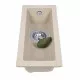 Perfelli 5902767151337 - зображення 3 Мийка кухонна гранітна Perfelli ESTO PGE 10-22 SAND - зображення 3