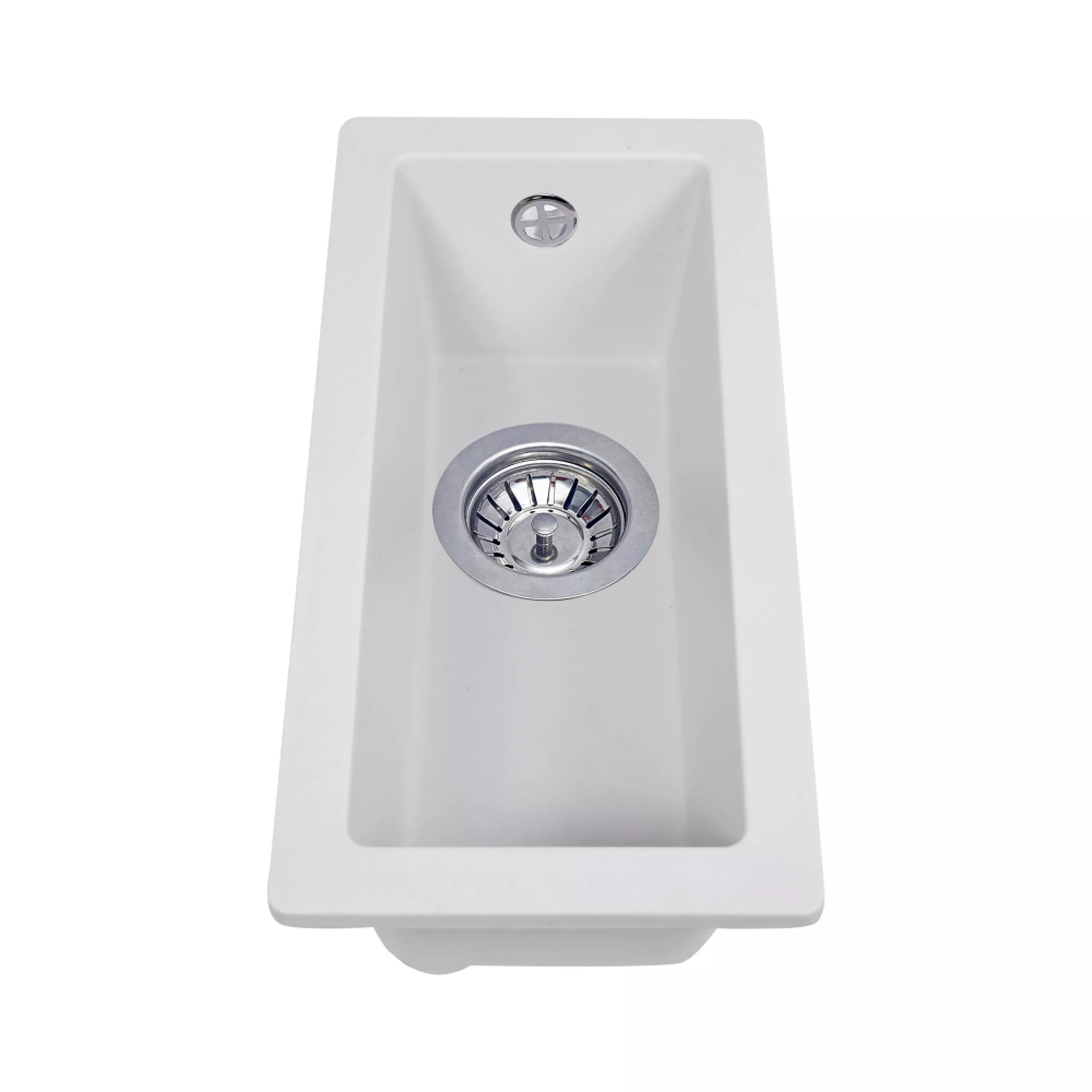 Perfelli 5902767151351 - зображення 2 Мийка кухонна гранітна Perfelli ESTO PGE 10-22 WHITE - зображення 2