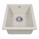 Мойка гранитная кухонная Perfelli ESTO PGE 10-38 LIGHT BEIGE - зображення 2