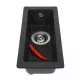 Мойка гранитная кухонная Perfelli ESTO PGE 101-22 BLACK METALLIC - зображення 3