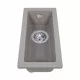 Perfelli 5902767151382 - зображення 2 Мийка кухонна гранітна Perfelli ESTO PGE 101-22 GREY METALLIC - зображення 2