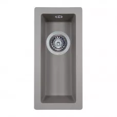 Мойка гранитная кухонная Perfelli ESTO PGE 101-22 GREY METALLIC