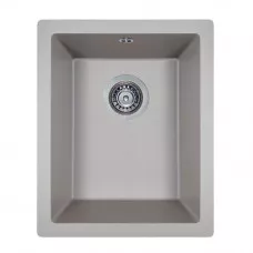 Мойка гранитная кухонная Perfelli ESTO PGE 101-38 GREY METALLIC