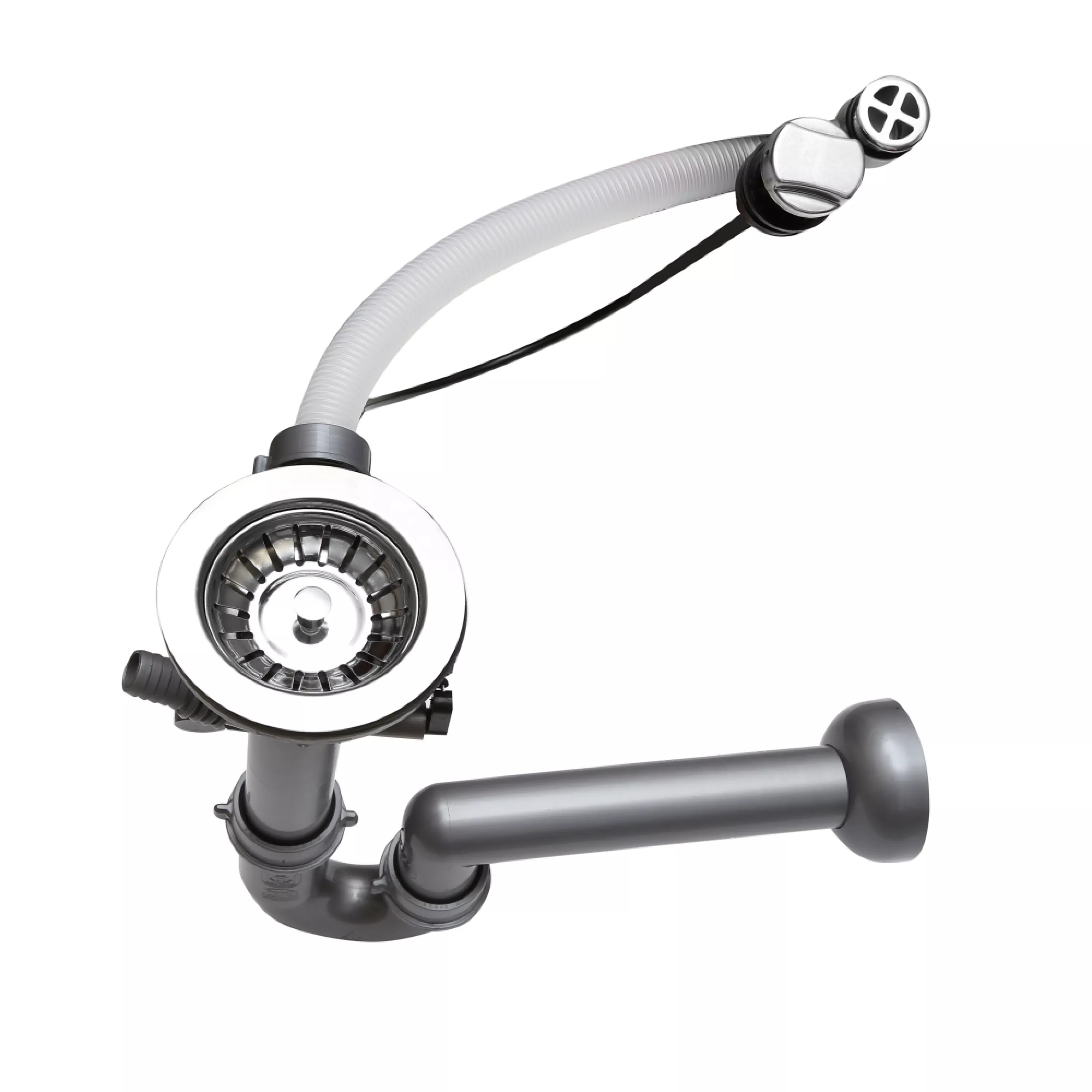 Perfelli 5902767150095 - зображення 4 Мийка кухонна гранітна Perfelli FELICINETTO PGF 114-78 WHITE - зображення 4