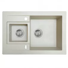 Мойка гранитная кухонная Perfelli GRANZE PGG 506-67 LIGHT BEIGE
