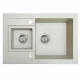 Мойка гранитная кухонная Perfelli GRANZE PGG 506-67 LIGHT BEIGE - зображення 