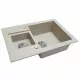 Perfelli 5902767151030 - зображення 2 Мийка кухонна гранітна Perfelli GRANZE PGG 506-67 SAND - зображення 2
