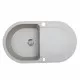 Perfelli 5902767150767 - зображення Мийка кухонна гранітна Perfelli IZETTA OGI 114-78 LIGHT BEIGE - зображення