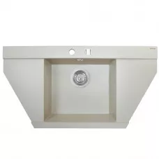 Мийка кухонна гранітна Perfelli MAJESTIC TGM 125-96 LIGHT BEIGE