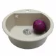 Мийка кухонна гранітна Perfelli SONNO RGS 105-51 SAND - зображення 3