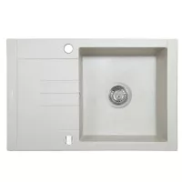 Мийка кухонна гранітна Perfelli TINO PGT 134-66 LIGHT BEIGE