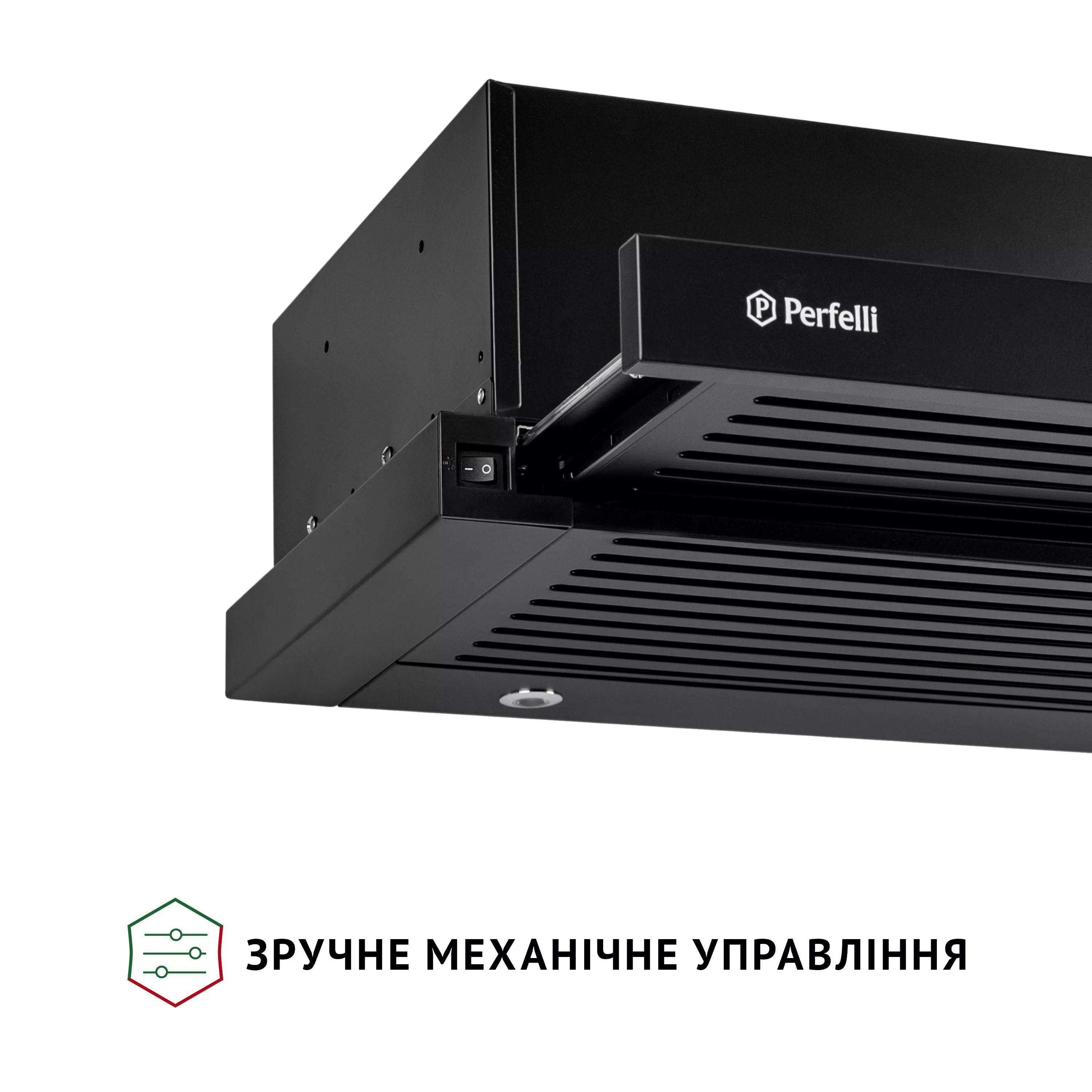 Вытяжка телескопическая PERFELLI ISEO 6IMF NERO - зображення 8