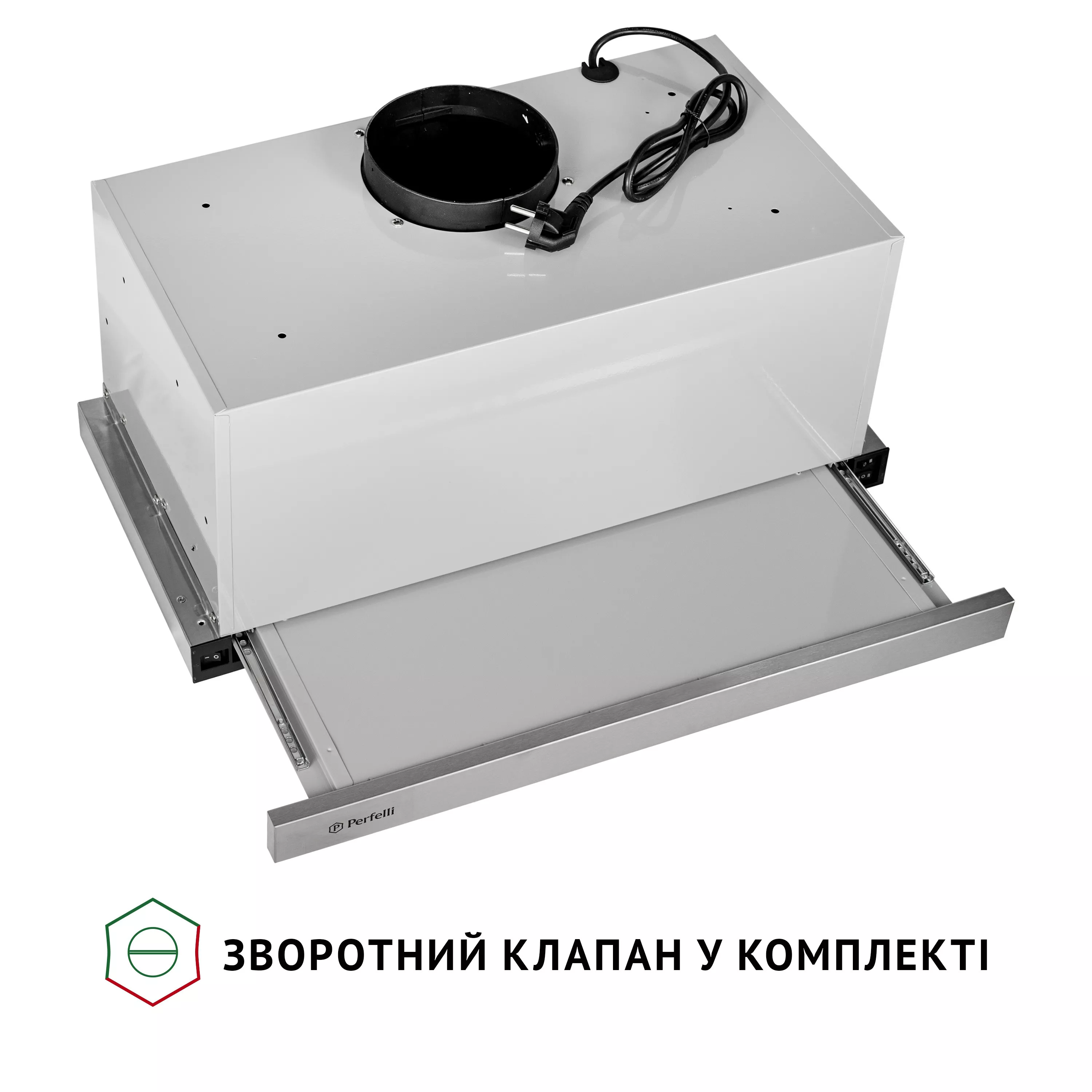 Витяжка телескопічна PERFELLI ISEO 6PMF INOX - зображення 10