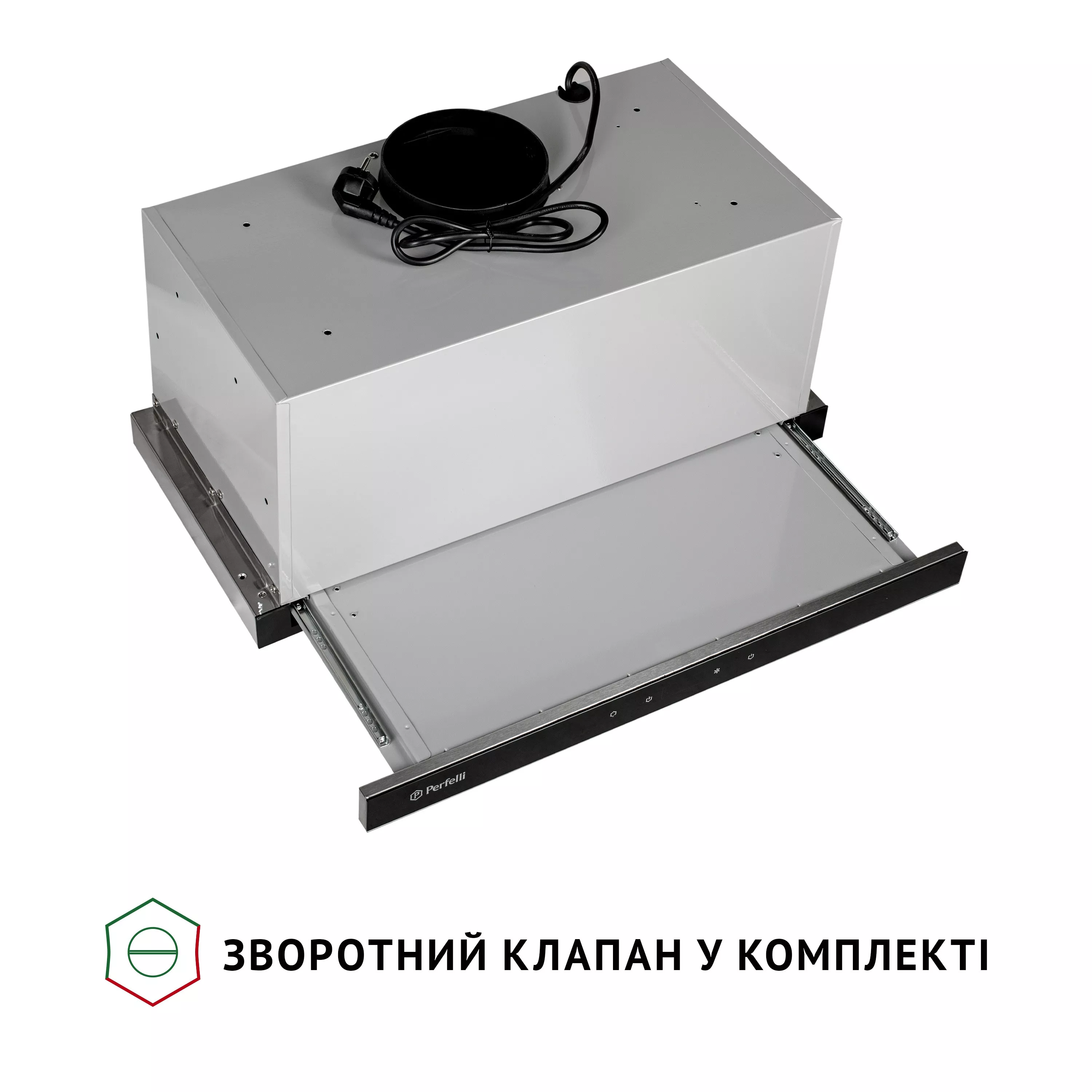 Витяжка телескопічна PERFELLI ISEO 6PSF INOX - зображення 9