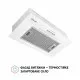 Вытяжка полновстраиваемая Perfelli BI 5256 WH 700 LED - зображення 2