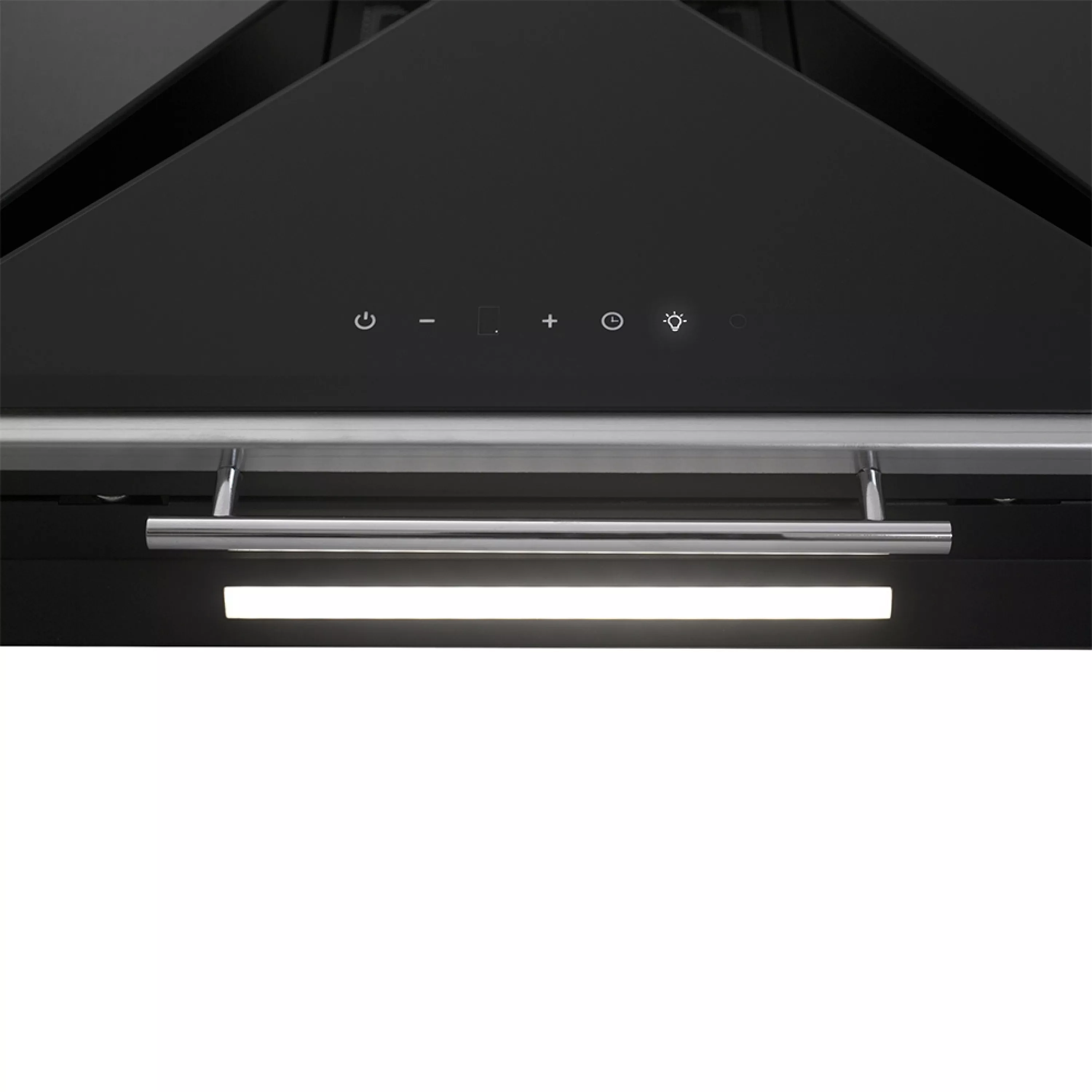 Вытяжка декоративная наклонная Perfelli DNS 67143 B 1100 BL LED Strip - зображення 4