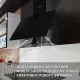 Perfelli 5902767159814 - зображення 7 Витяжка декоративна похила Perfelli PIANO NERO - зображення 7
