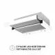 Вытяжка телескопическая Perfelli TL 502 WH LED - зображення 4