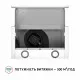 Вытяжка телескопическая Perfelli TL 502 WH LED - зображення 8