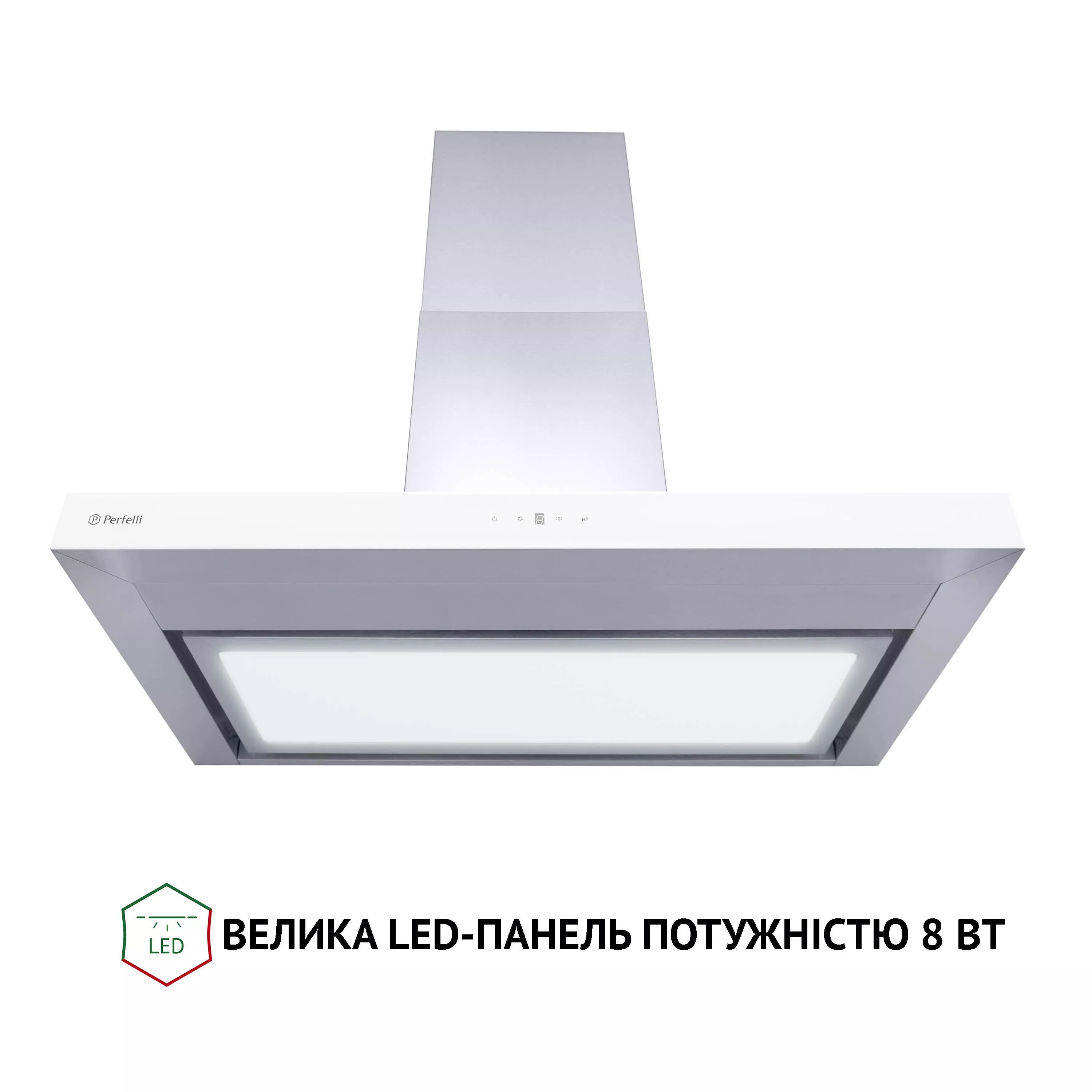 ➤Купити витяжку декоративну Т-подібну Perfelli TS 9635 I/WH 1000