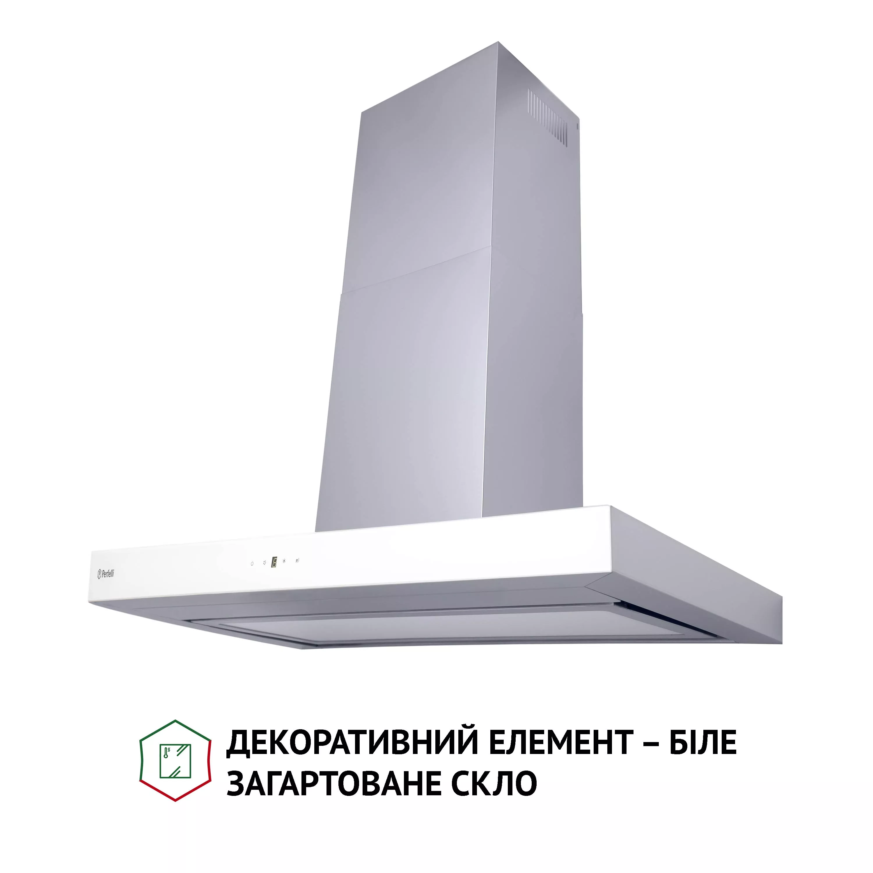 ➤Купити витяжку декоративну Т-подібну Perfelli TS 9635 I/WH 1000