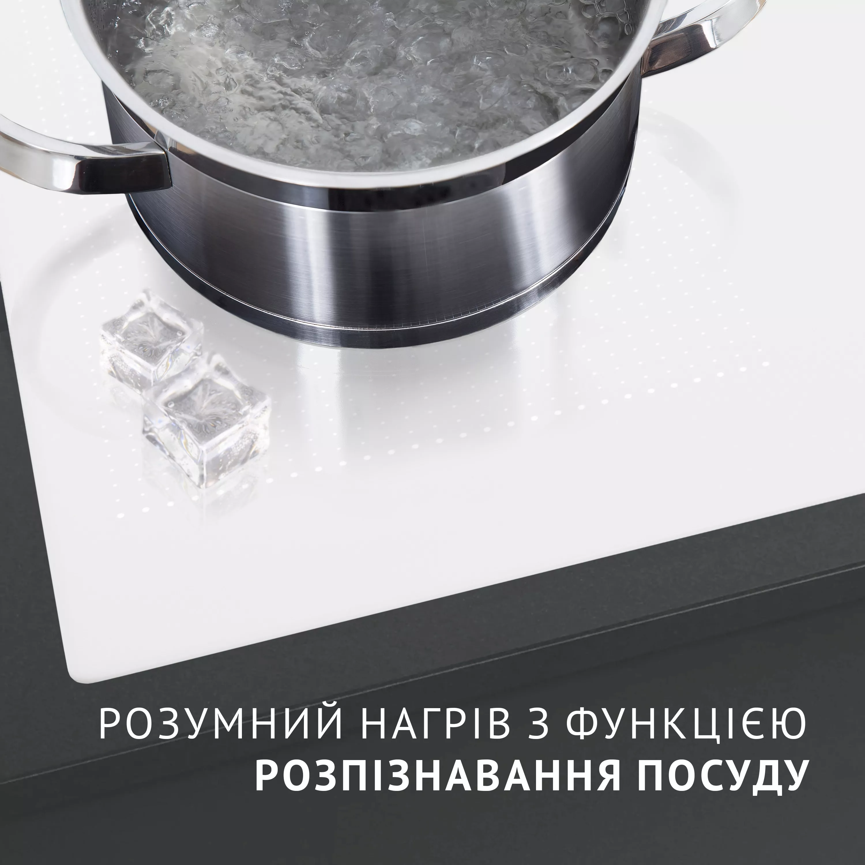 Поверхня індукційна Perfelli HI 674 WH - зображення 3