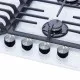 Поверхность газовая на стекле Perfelli DIAMOND G69C BIANCO - зображення 3