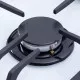 Поверхность газовая на стекле Perfelli DIAMOND G69C BIANCO - зображення 6